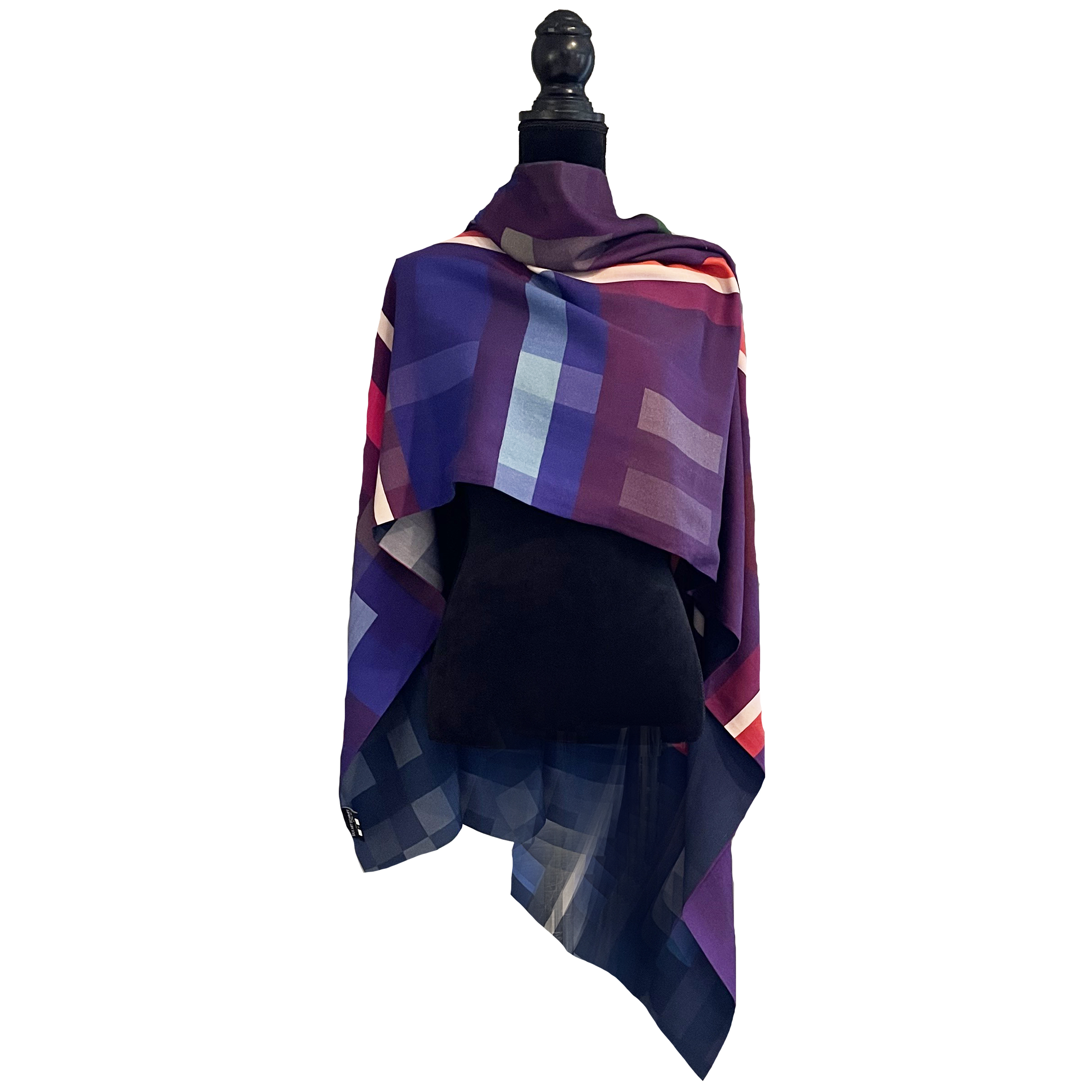 Pixel Tartan - Blue